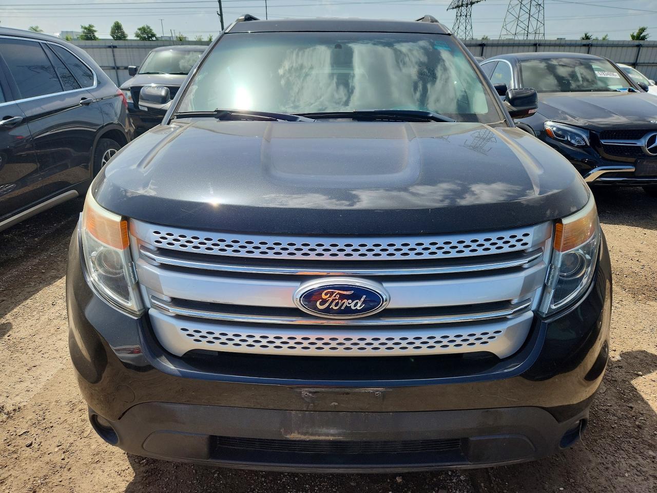 2015 Ford Explorer Xlt Black vin: 1FM5K8D80FGA58183
