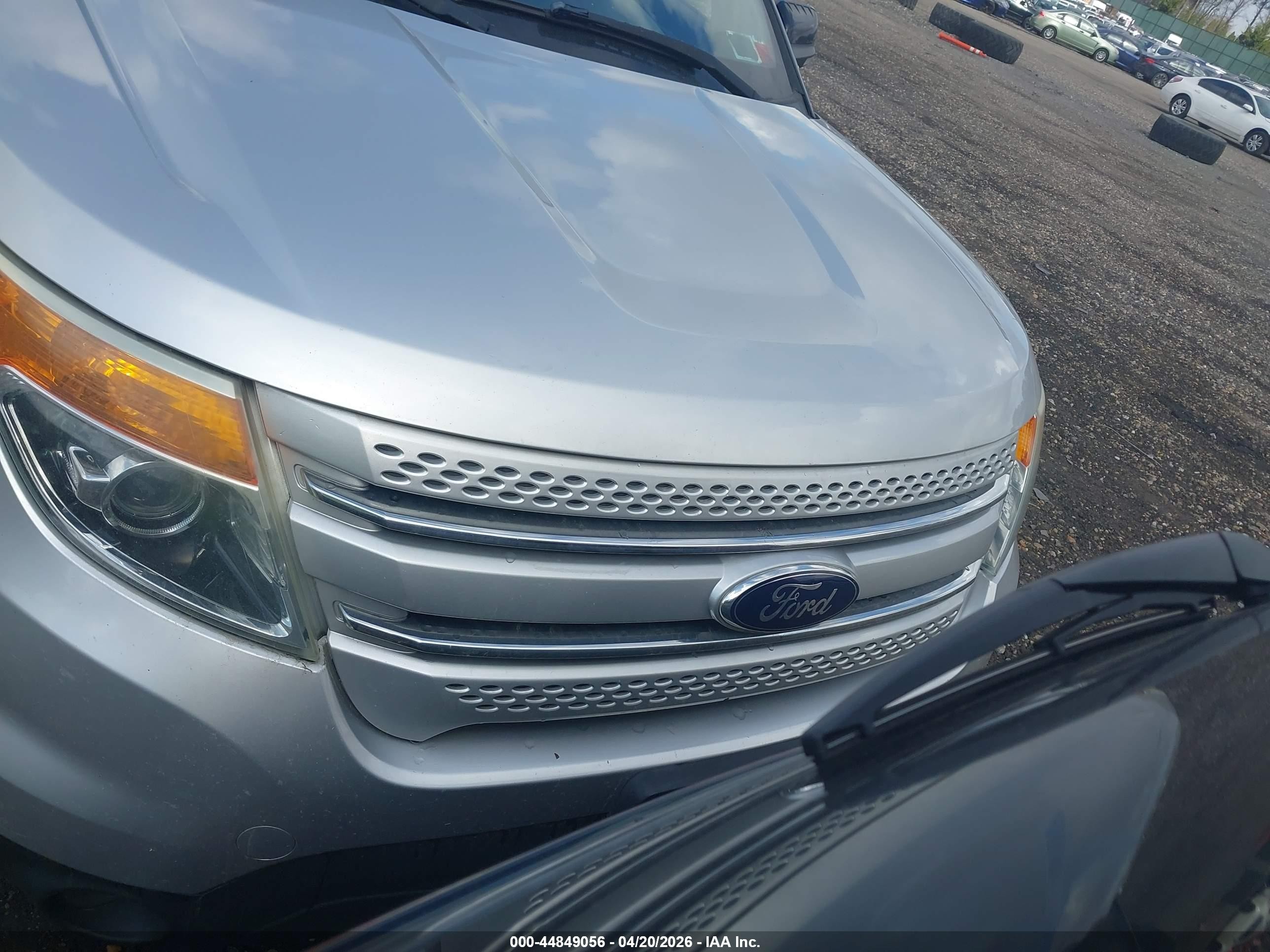 2015 Ford Explorer Xlt White vin: 1FM5K8D80FGA81141