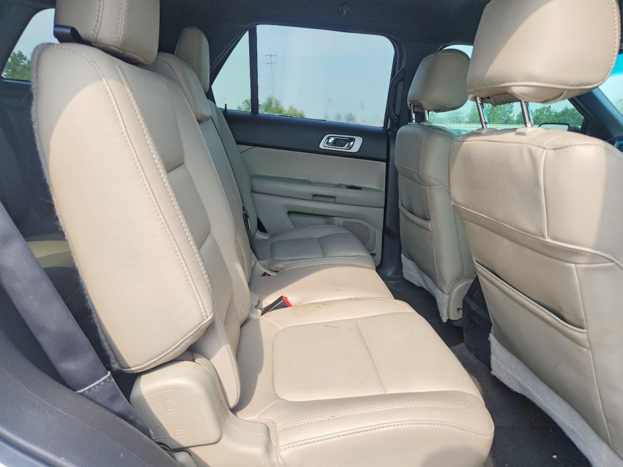 2015 Ford Explorer Xlt White vin: 1FM5K8D80FGA83259