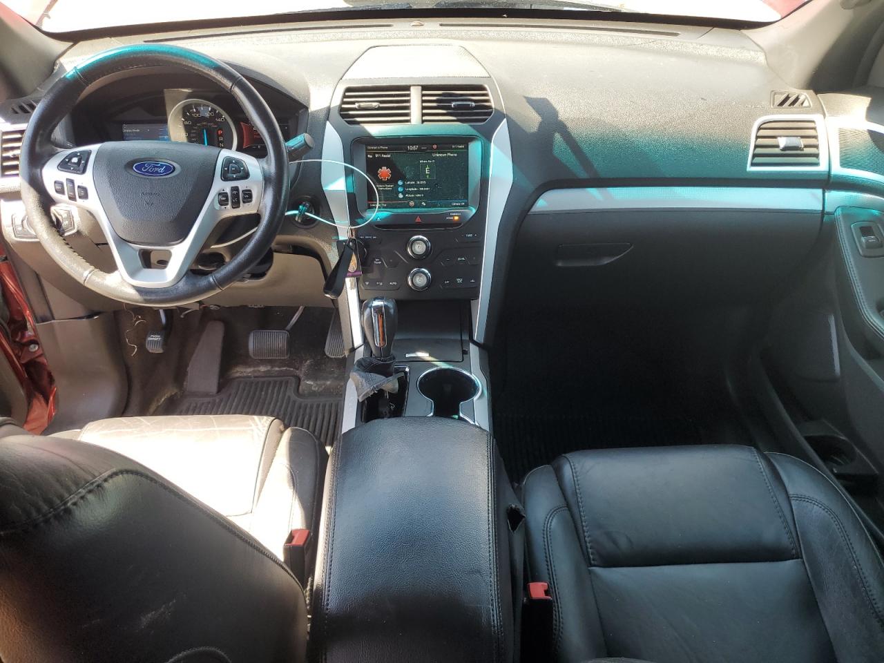 2015 Ford Explorer Xlt Красный vin: 1FM5K8D80FGA96612
