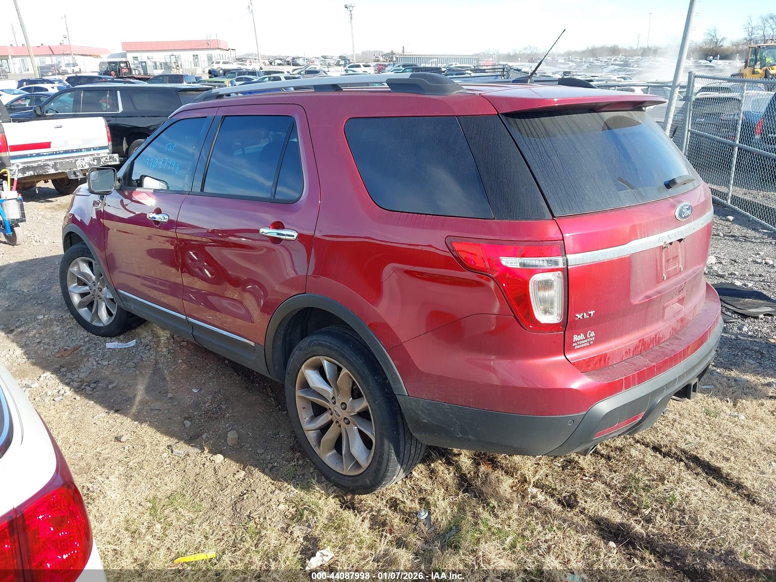 2015 Ford Explorer Xlt Maroon vin: 1FM5K8D80FGB08452
