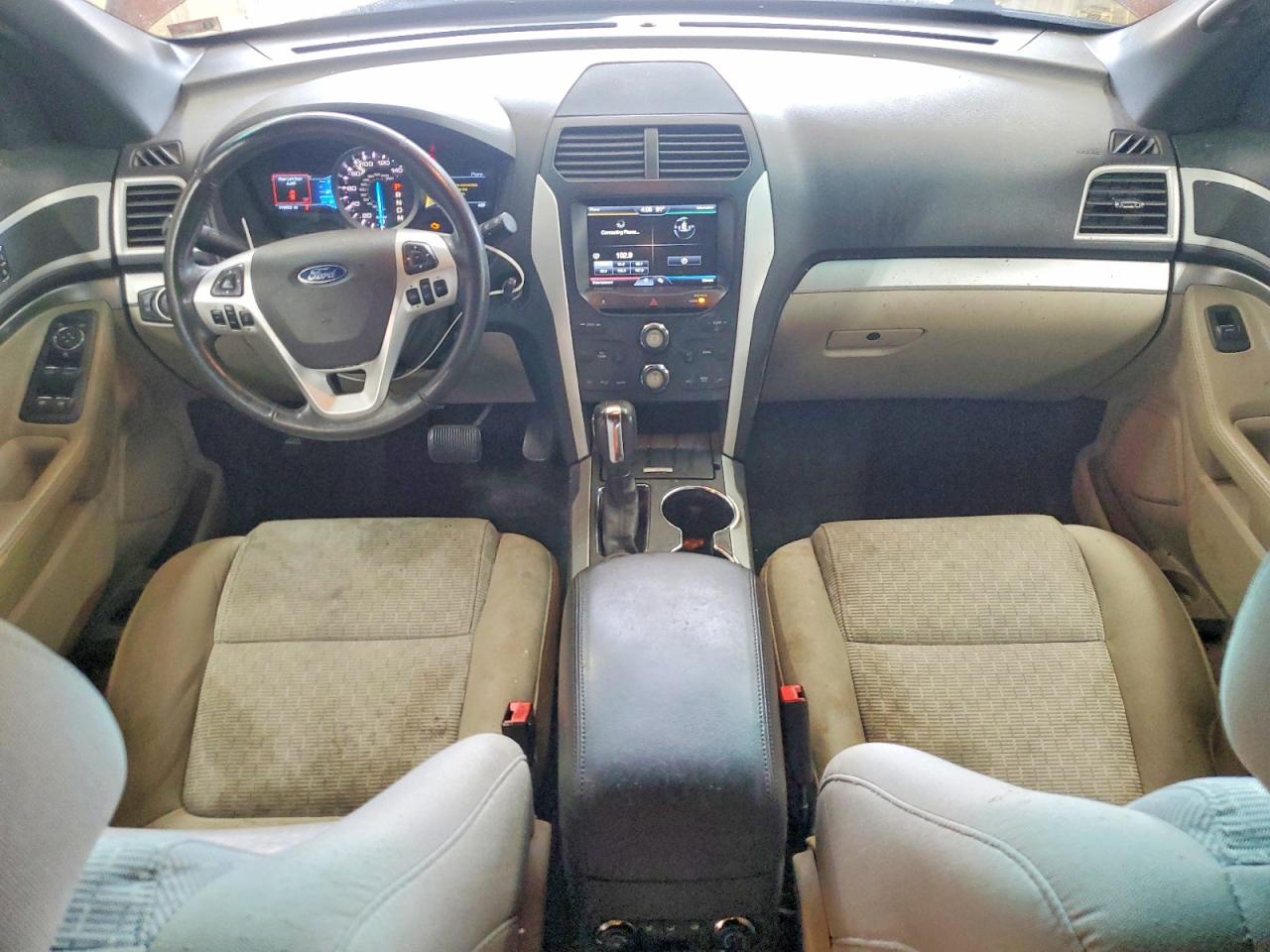 2015 Ford Explorer Xlt Brown vin: 1FM5K8D80FGB38406