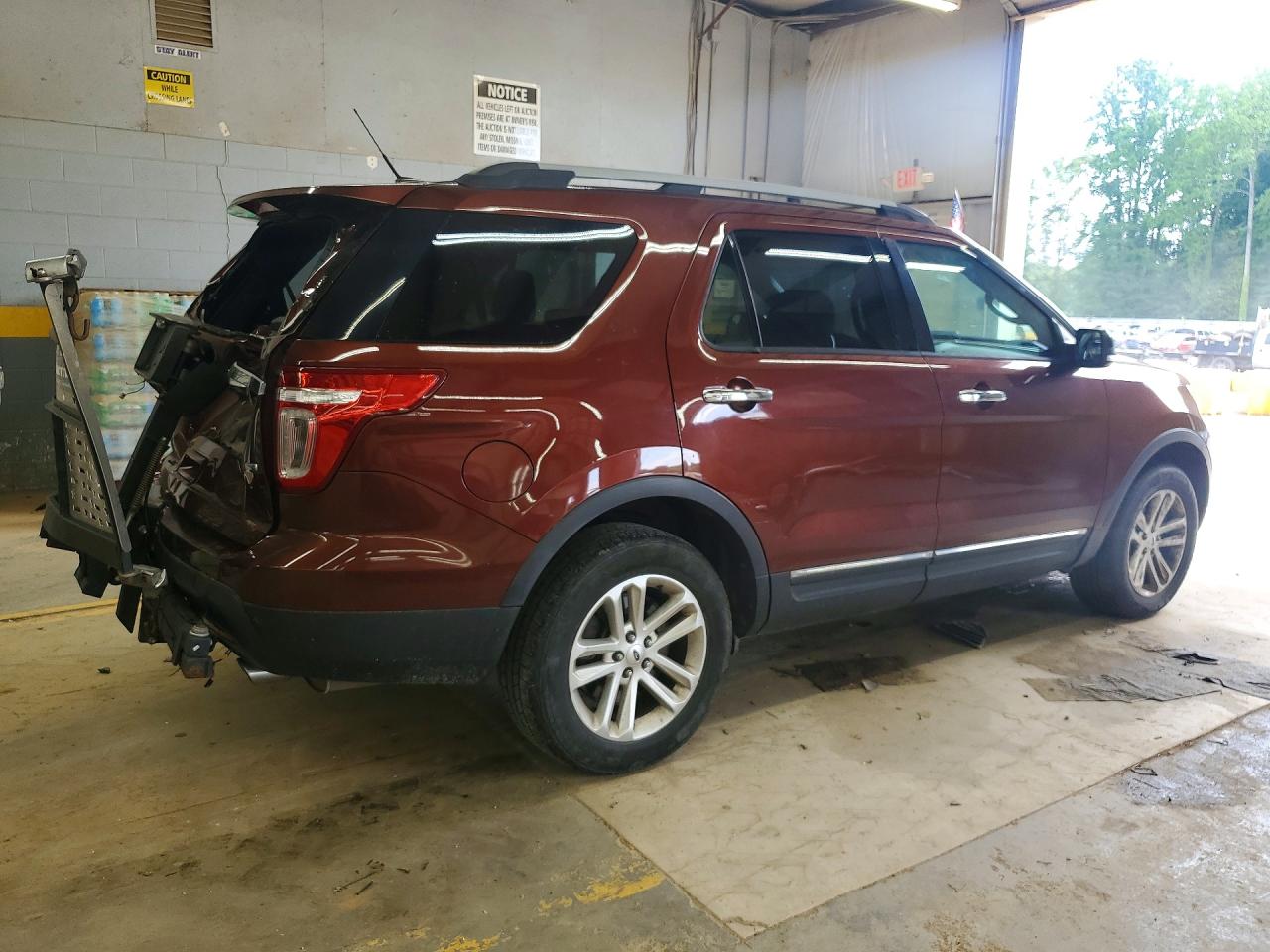 2015 Ford Explorer Xlt Brown vin: 1FM5K8D80FGB38406