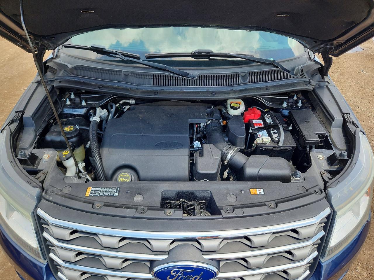 2016 Ford Explorer Xlt Blue vin: 1FM5K8D80GGC37910