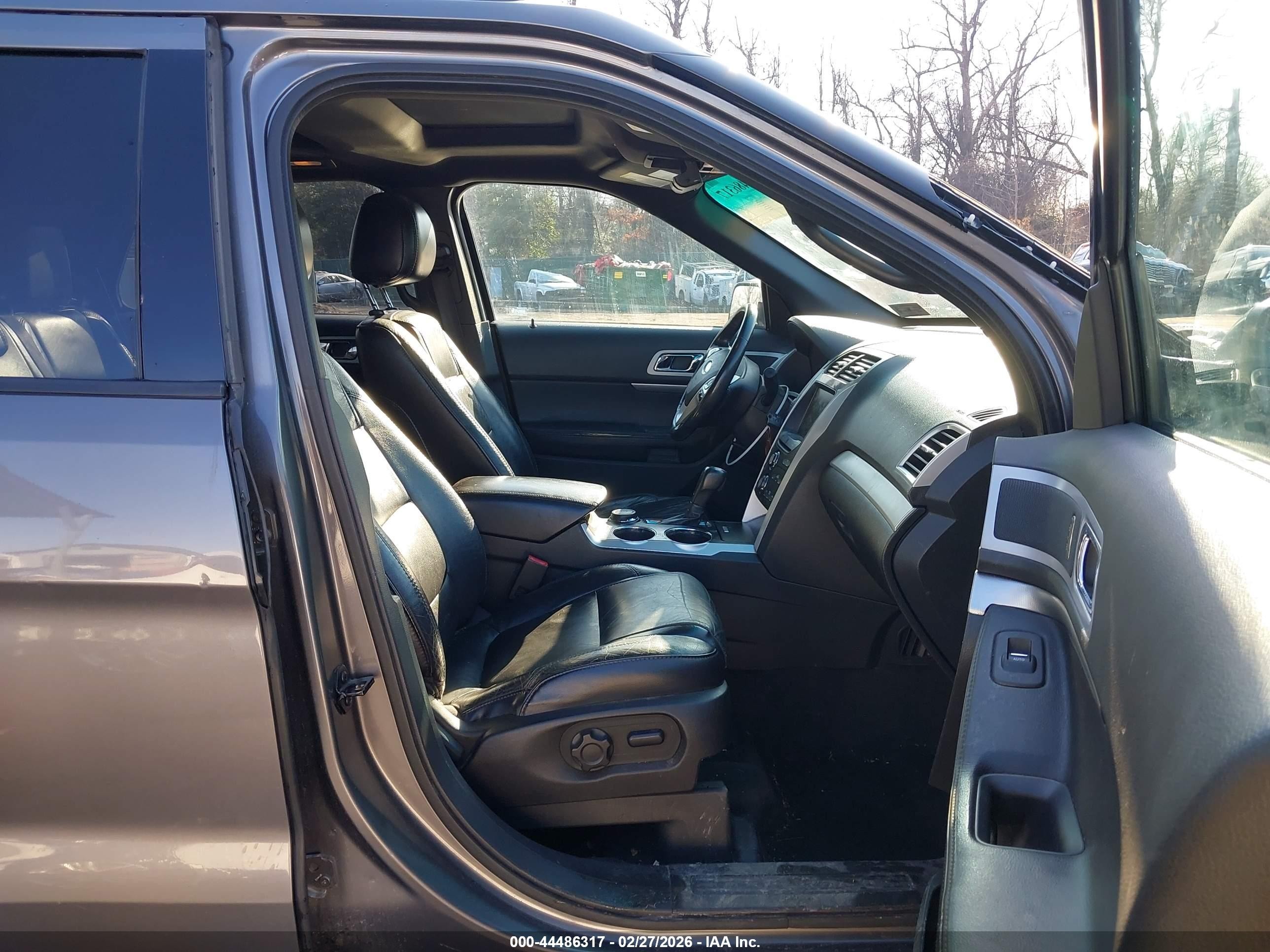 2013 Ford Explorer Xlt Gray vin: 1FM5K8D81DGA00662