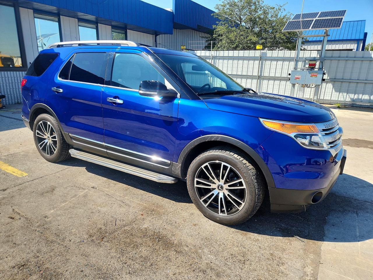 2013 Ford Explorer Xlt Blue vin: 1FM5K8D81DGA11631