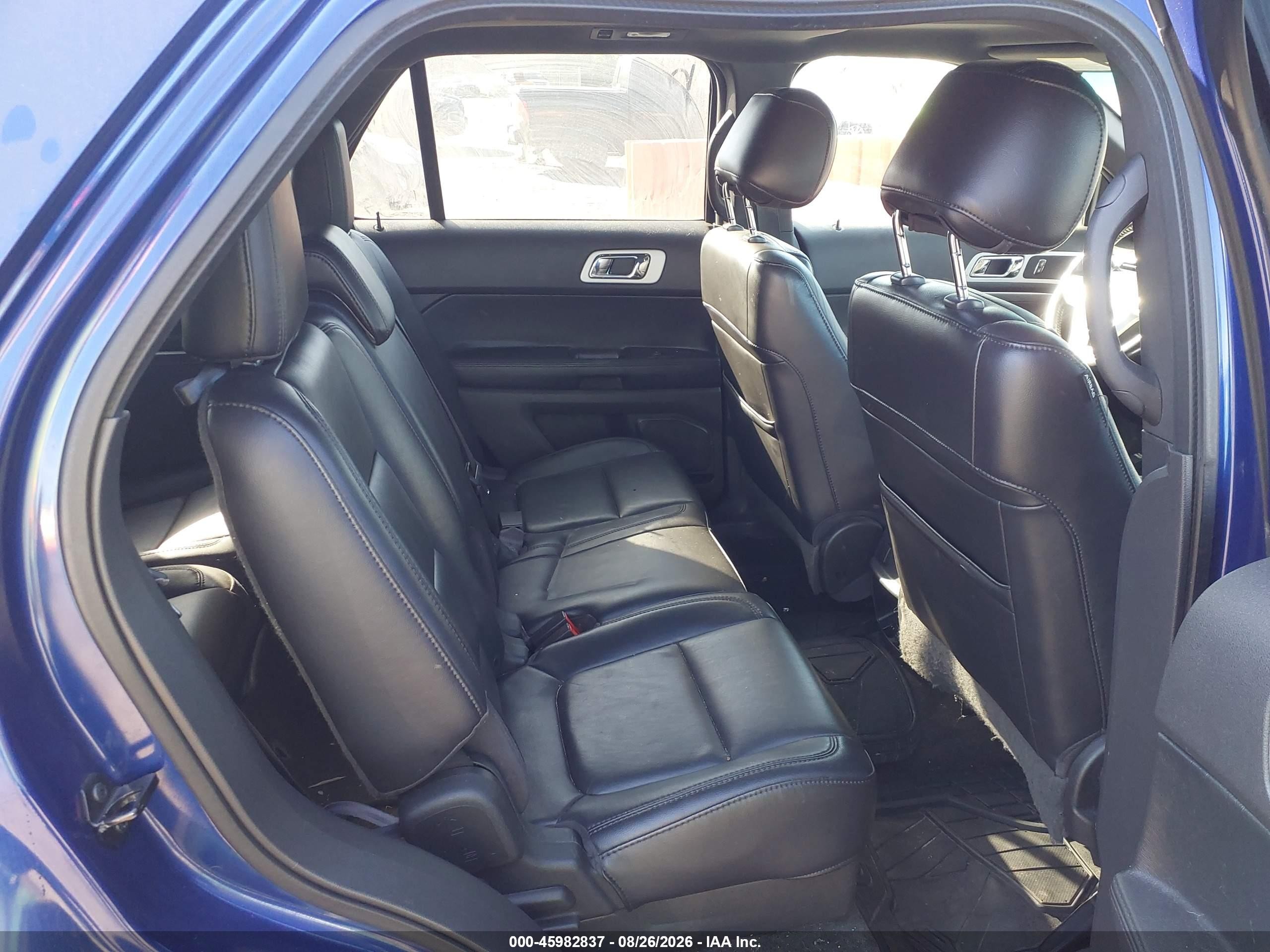 2013 Ford Explorer Xlt Blue vin: 1FM5K8D81DGA24590