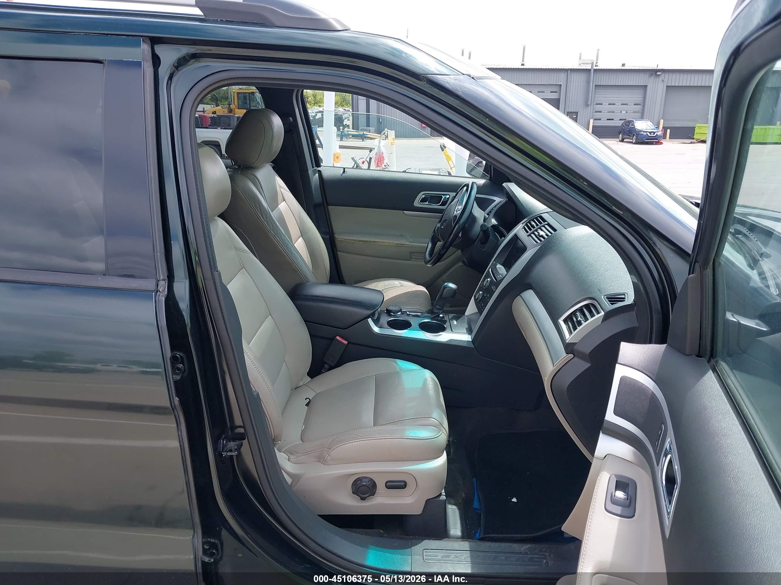 2013 Ford Explorer Xlt Green vin: 1FM5K8D81DGA49019