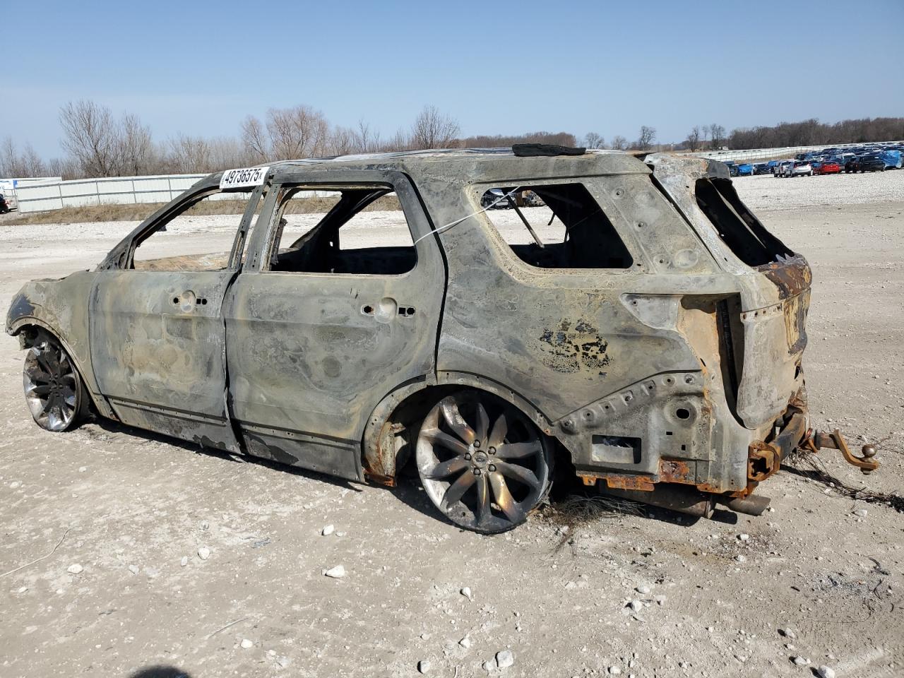 2013 Ford Explorer Xlt Burn vin: 1FM5K8D81DGA70968