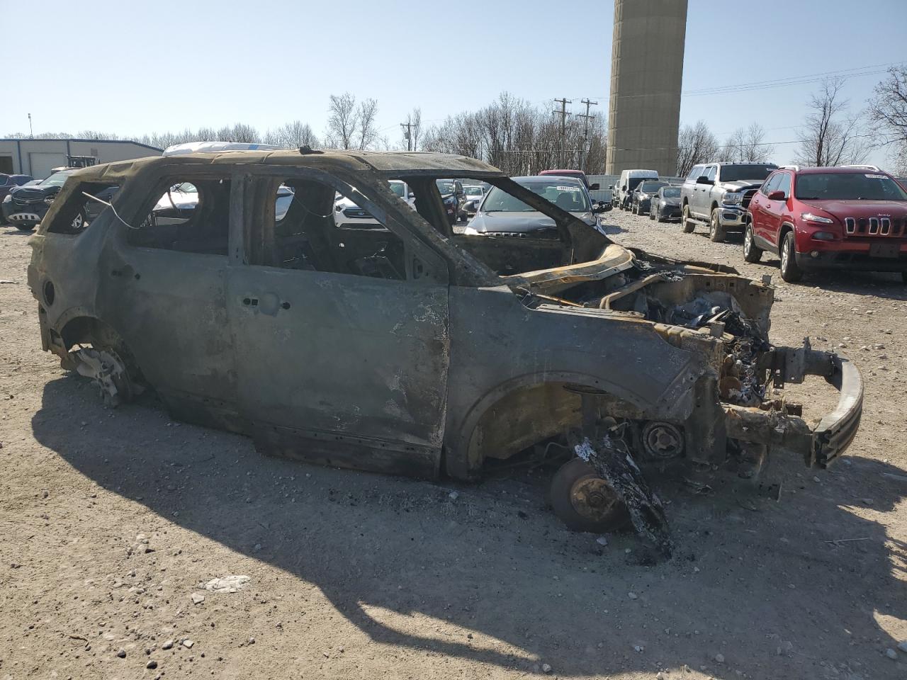 2013 Ford Explorer Xlt Burn vin: 1FM5K8D81DGA70968