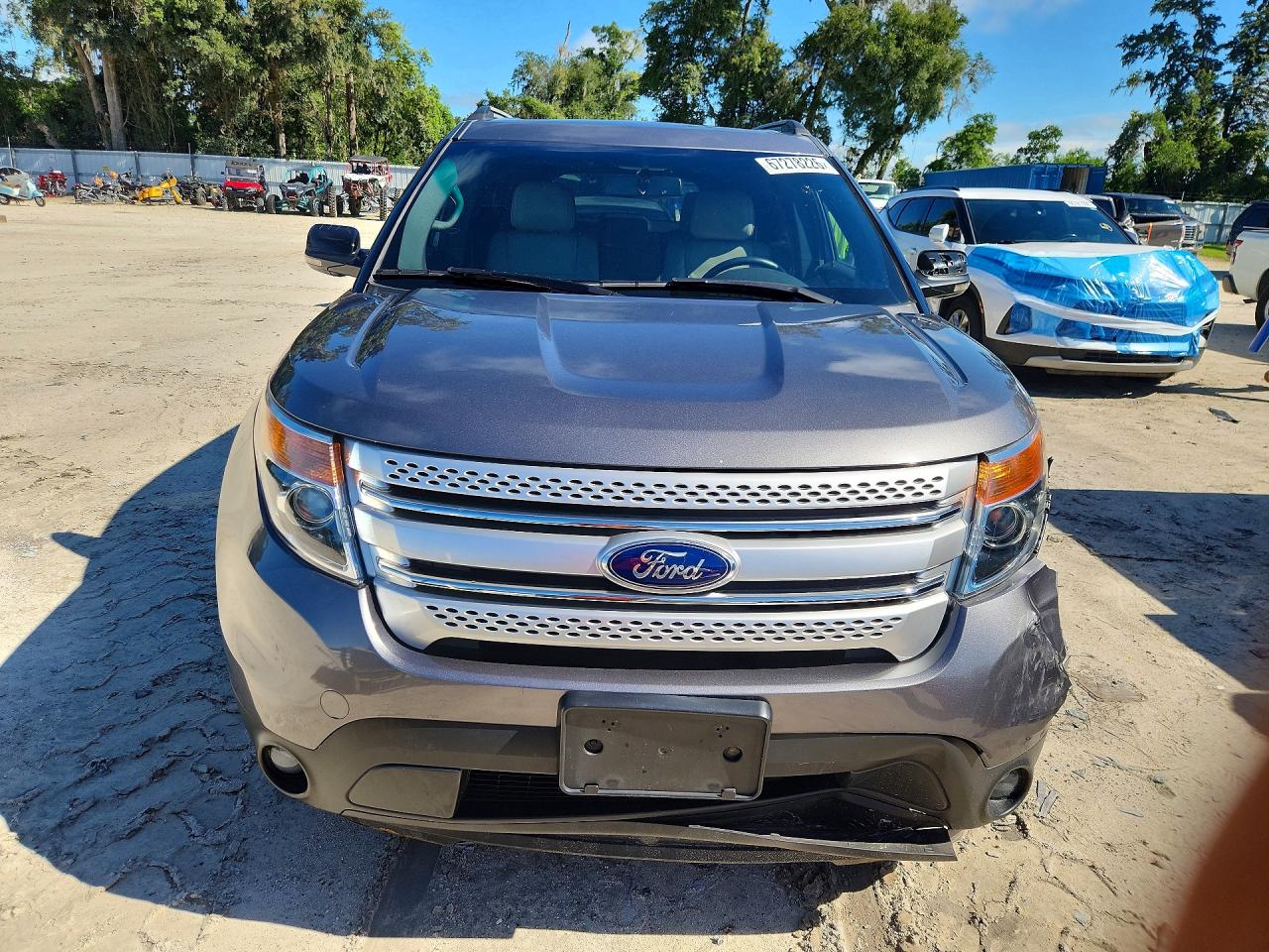 2013 Ford Explorer Xlt Charcoal vin: 1FM5K8D81DGA77919
