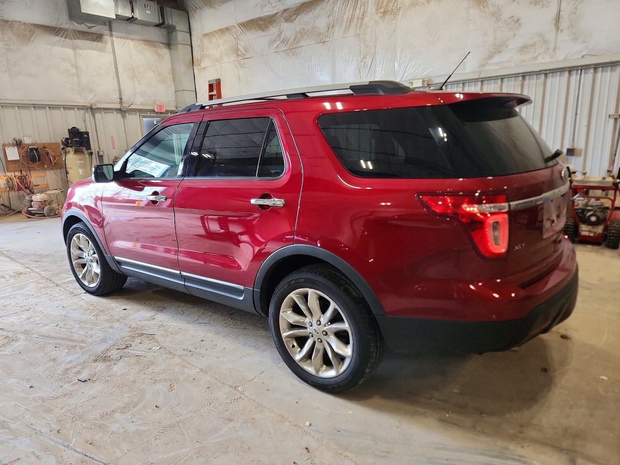 2013 Ford Explorer Xlt Red vin: 1FM5K8D81DGC19735