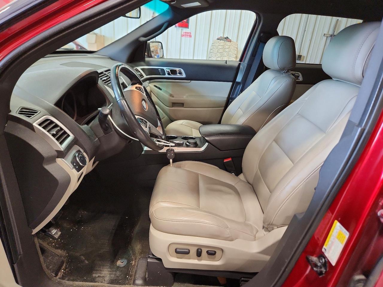 2013 Ford Explorer Xlt Red vin: 1FM5K8D81DGC19735
