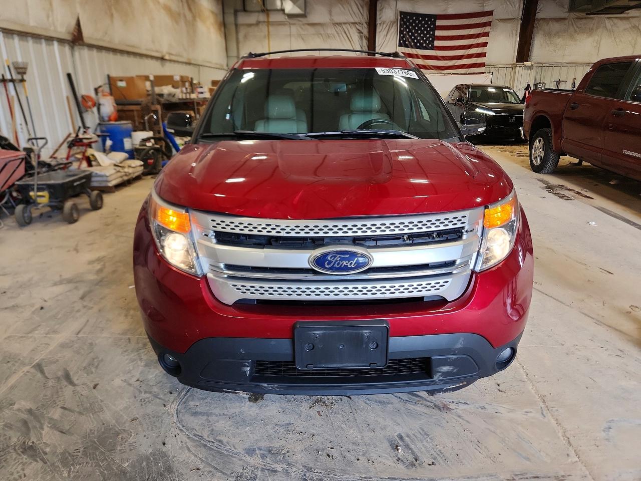 2013 Ford Explorer Xlt Red vin: 1FM5K8D81DGC19735