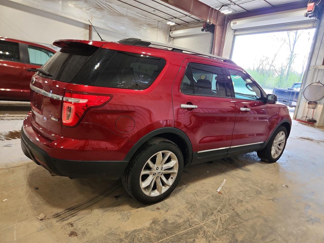 2013 Ford Explorer Xlt Red vin: 1FM5K8D81DGC19735
