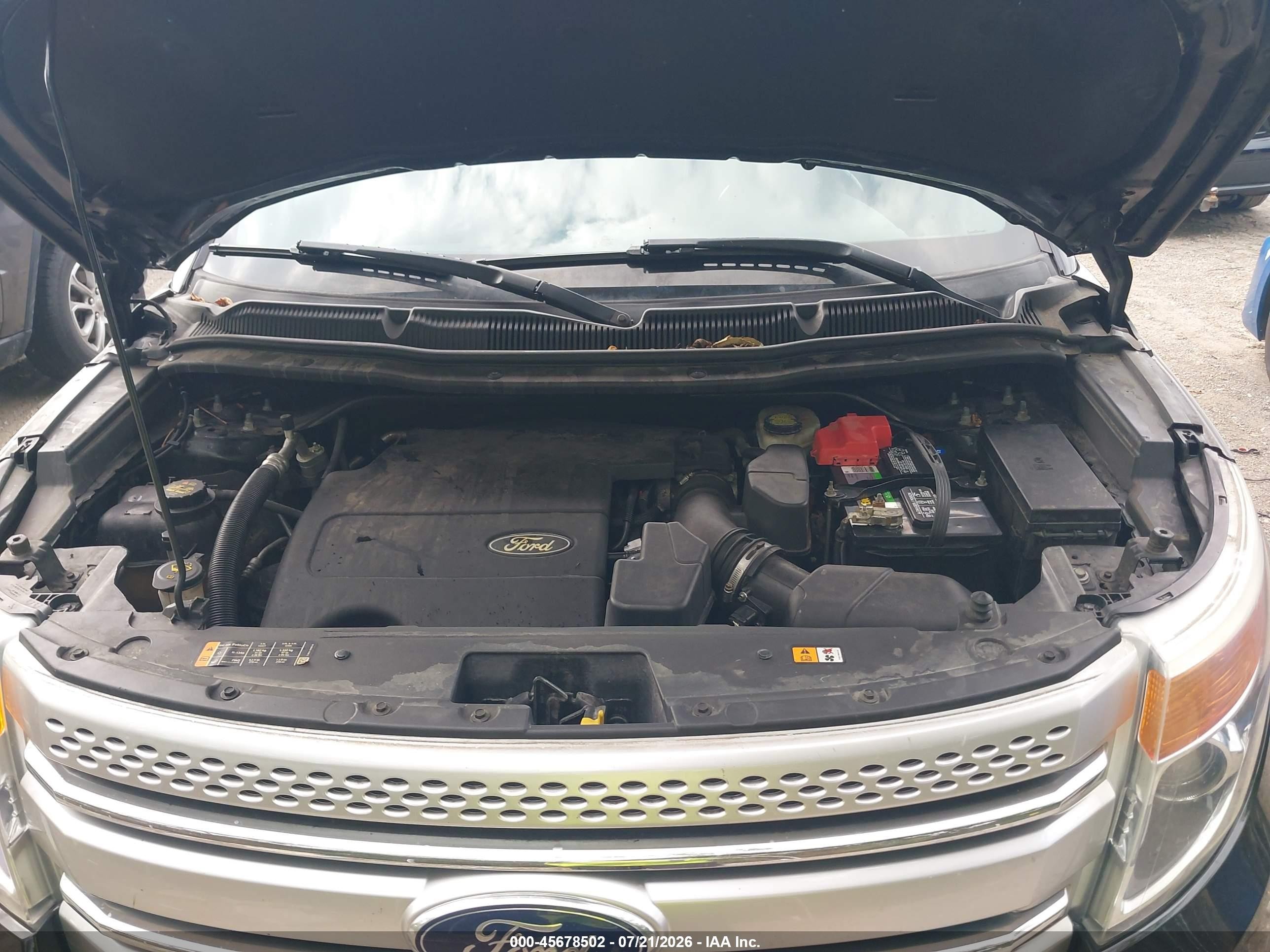 2013 Ford Explorer Xlt Green vin: 1FM5K8D81DGC43808