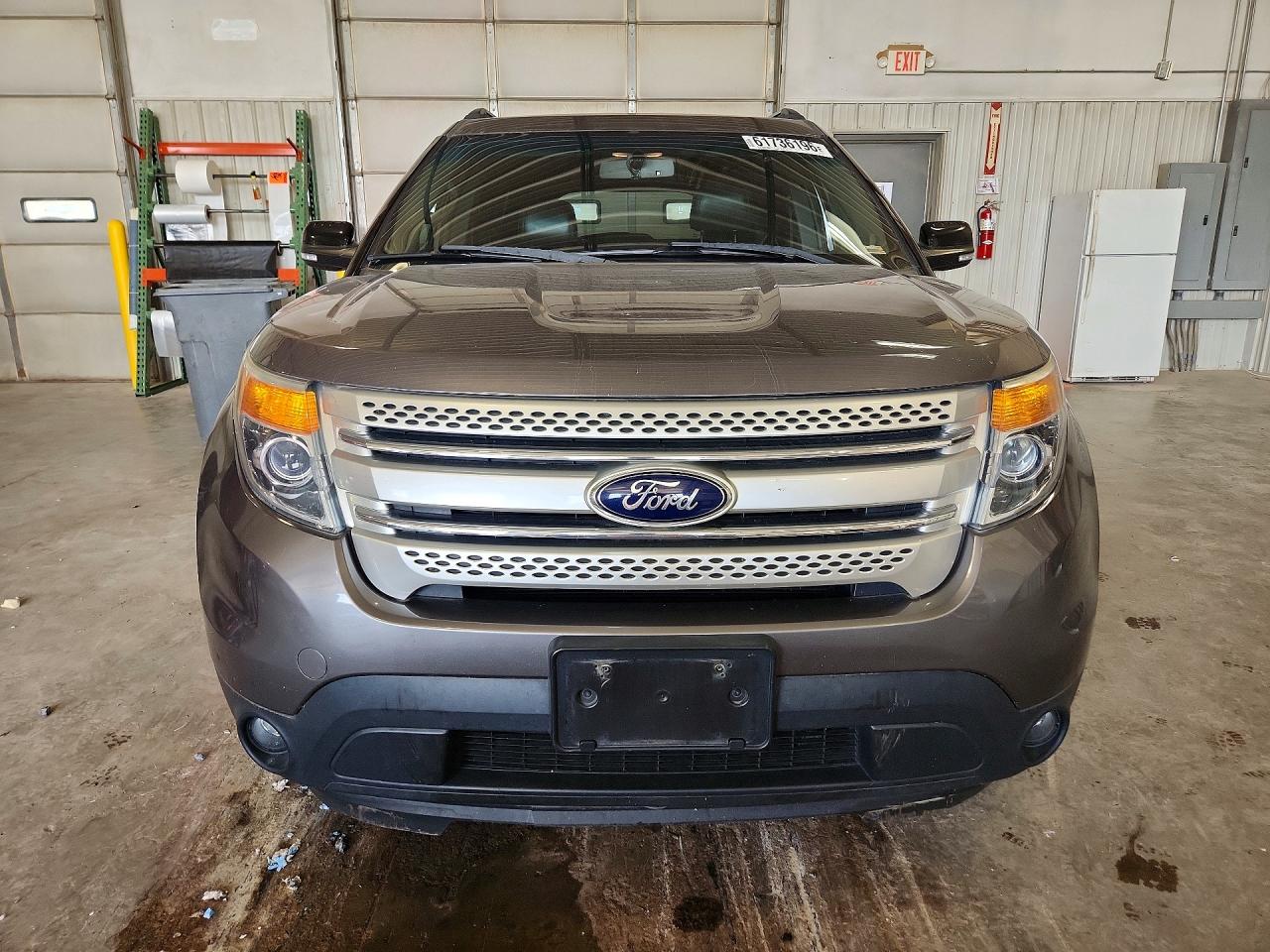 2013 Ford Explorer Xlt Gray vin: 1FM5K8D81DGC60964