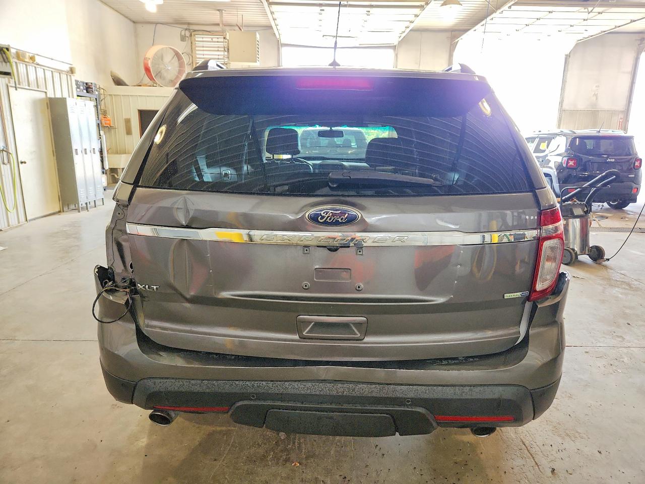 2013 Ford Explorer Xlt Gray vin: 1FM5K8D81DGC60964