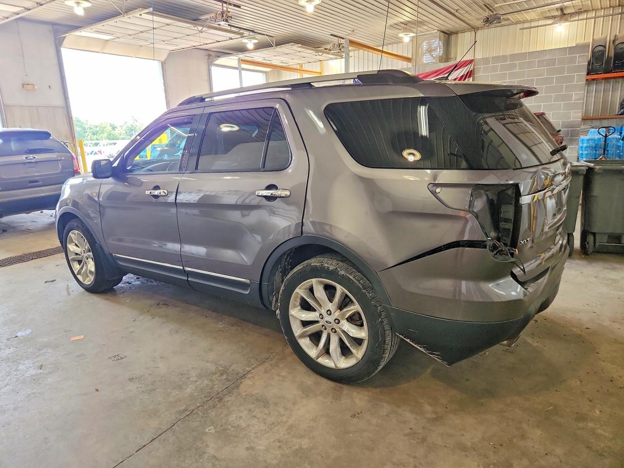 2013 Ford Explorer Xlt Gray vin: 1FM5K8D81DGC60964