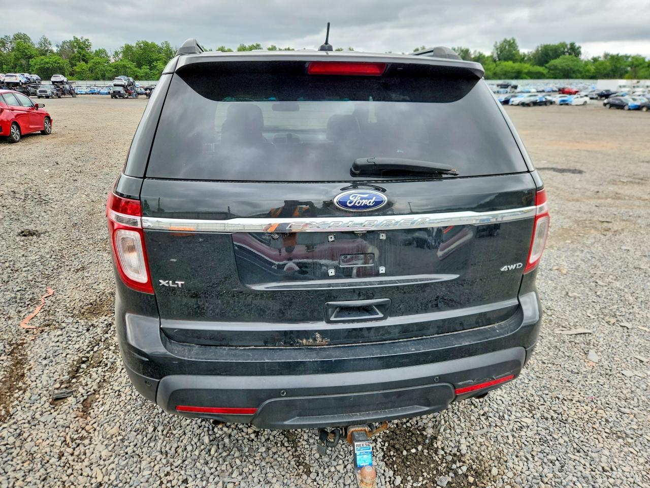 2013 Ford Explorer Xlt Black vin: 1FM5K8D81DGC66814