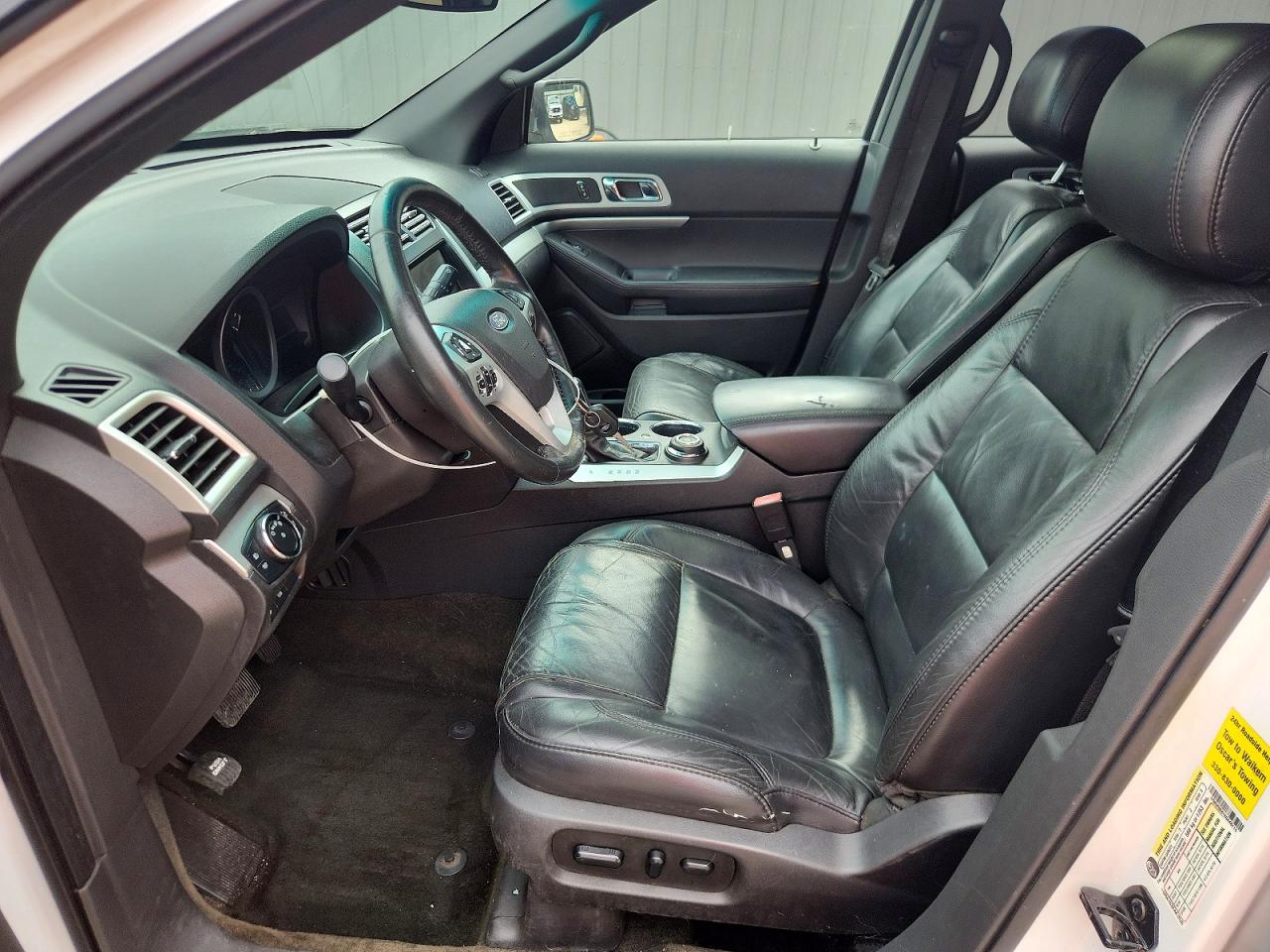 2014 Ford Explorer Xlt Белый vin: 1FM5K8D81EGA48115