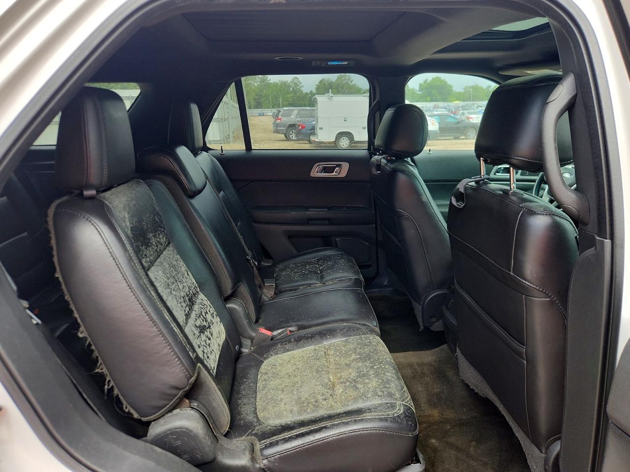 2014 Ford Explorer Xlt Белый vin: 1FM5K8D81EGA48115