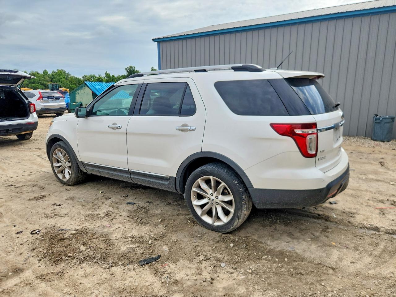 2014 Ford Explorer Xlt Белый vin: 1FM5K8D81EGA48115