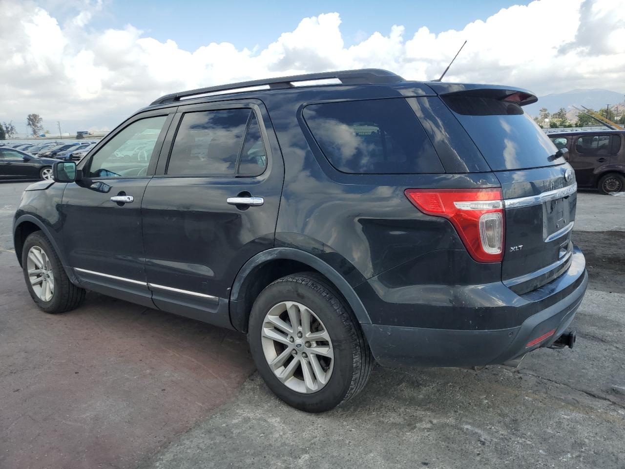 2014 Ford Explorer Xlt Black vin: 1FM5K8D81EGA83799