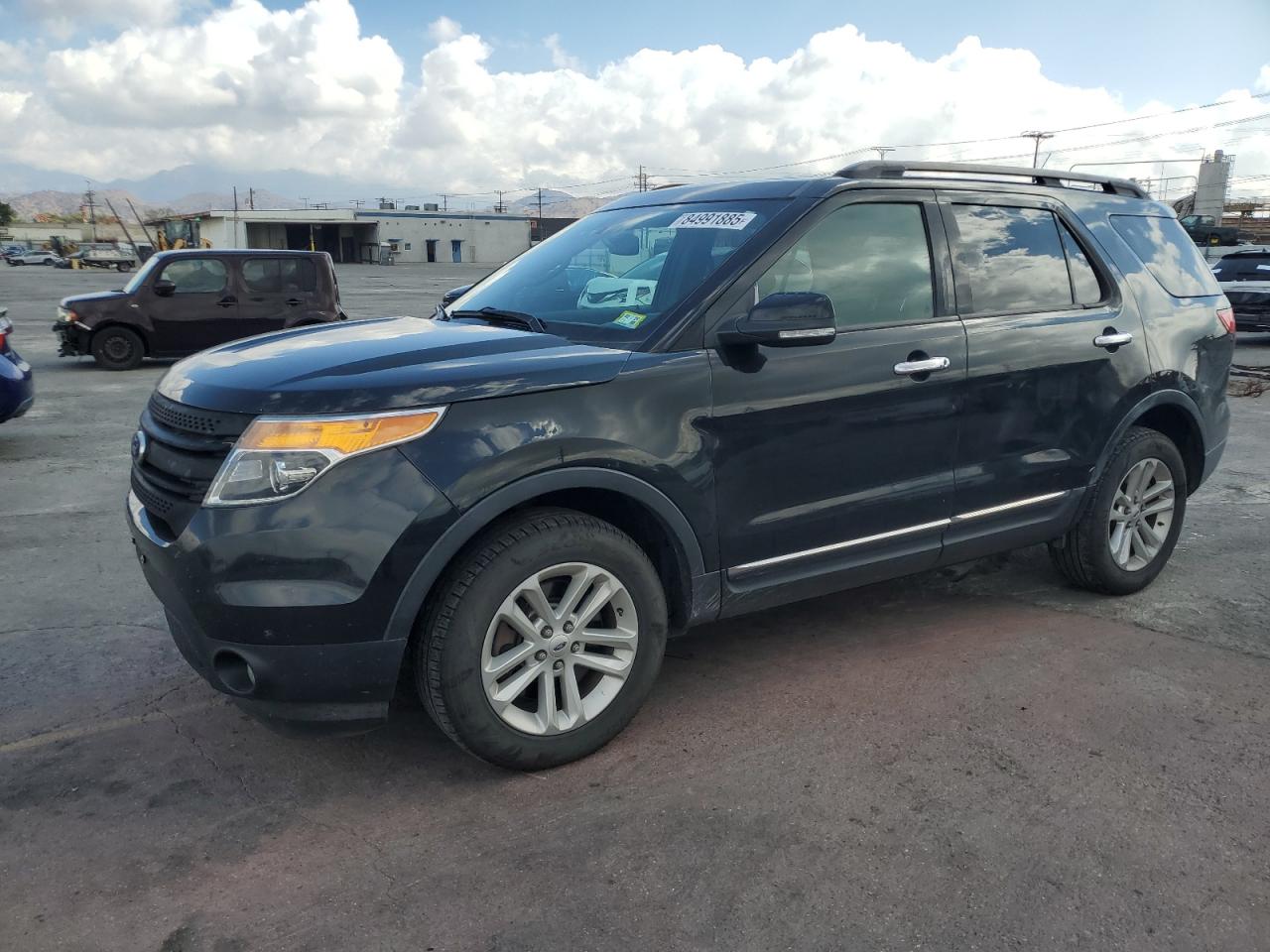 2014 Ford Explorer Xlt Black vin: 1FM5K8D81EGA83799