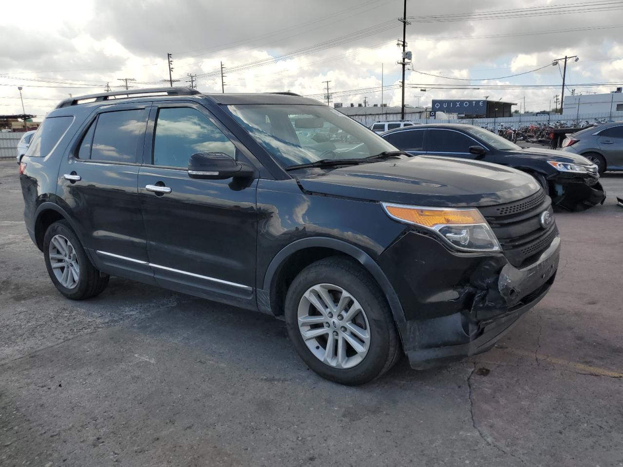 2014 Ford Explorer Xlt Black vin: 1FM5K8D81EGA83799