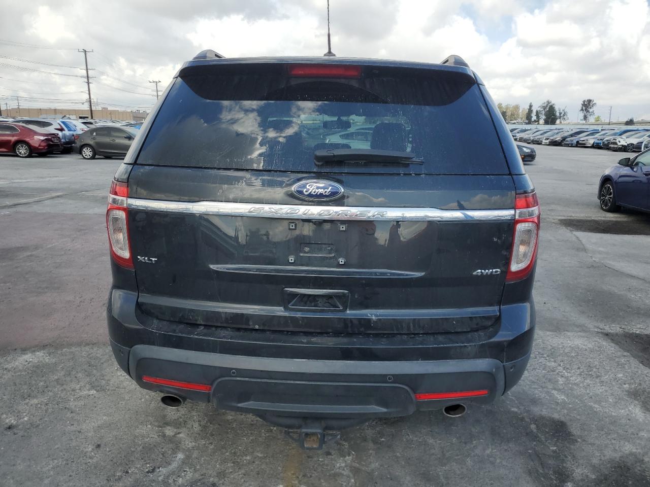 2014 Ford Explorer Xlt Black vin: 1FM5K8D81EGA83799