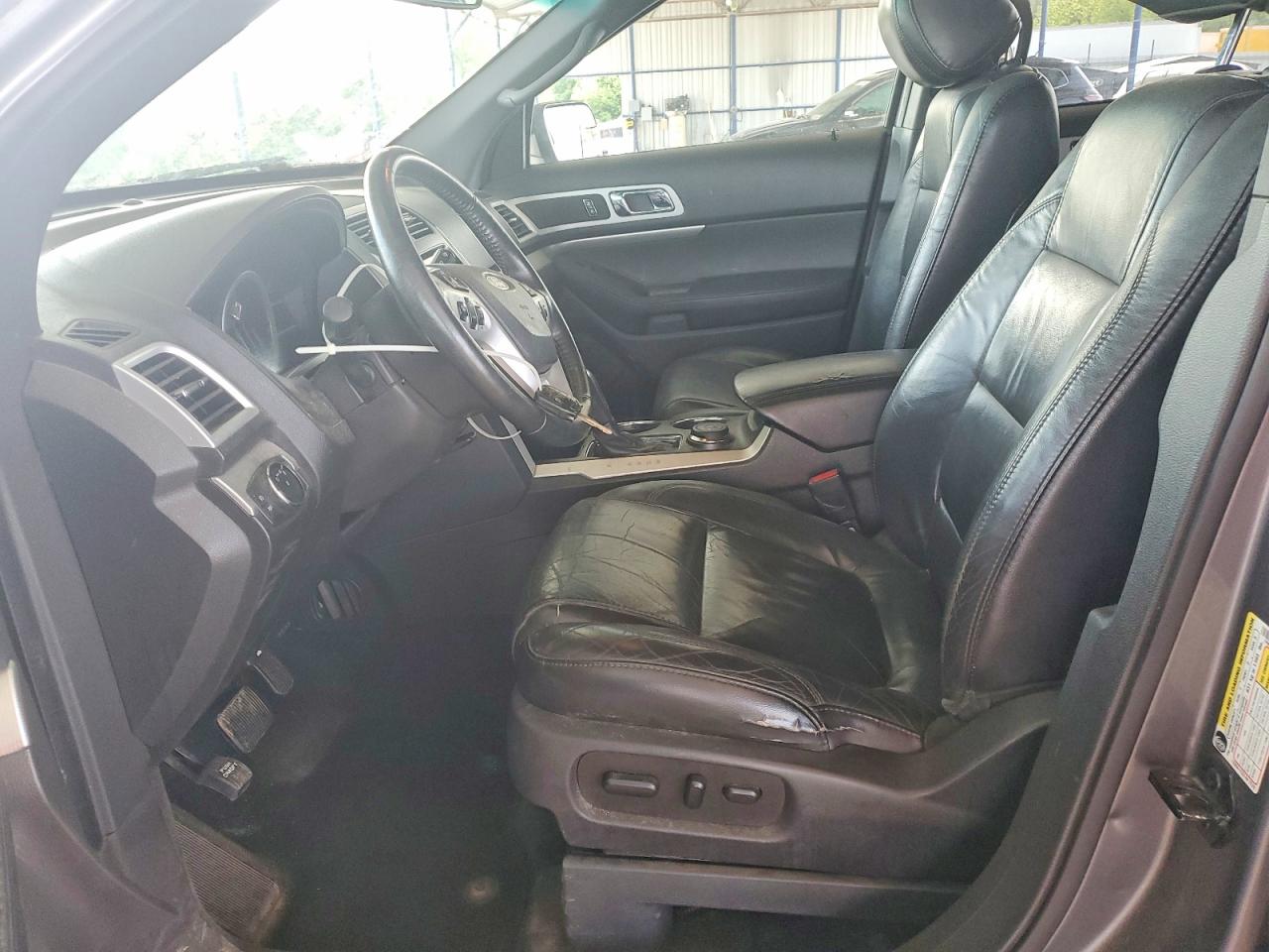 2014 Ford Explorer Xlt Gray vin: 1FM5K8D81EGA88095