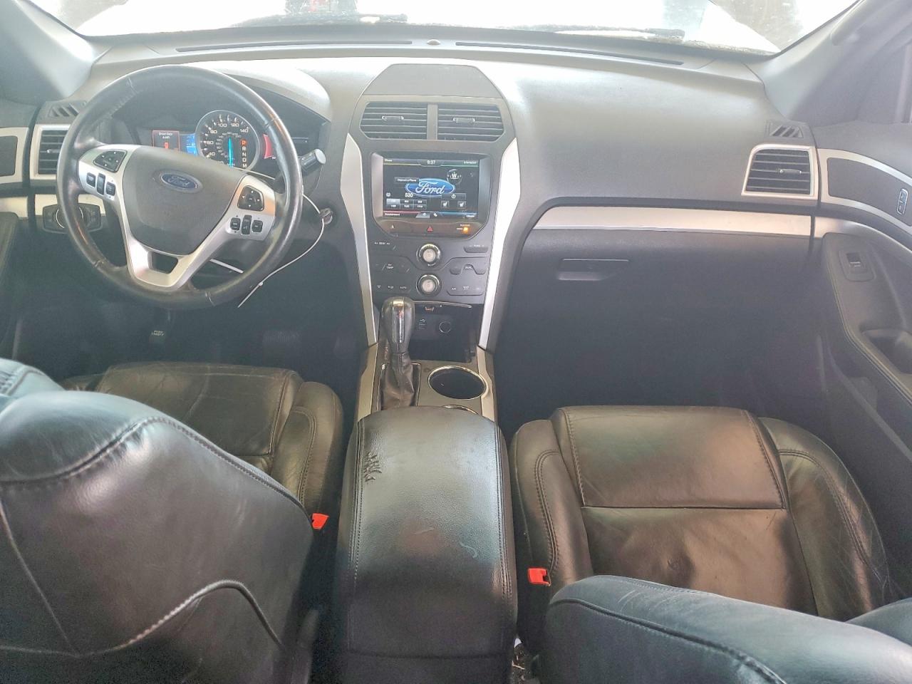 2014 Ford Explorer Xlt Gray vin: 1FM5K8D81EGA88095