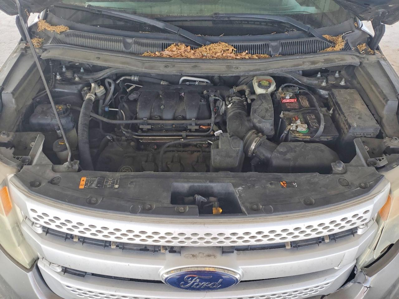 2014 Ford Explorer Xlt Gray vin: 1FM5K8D81EGA88095