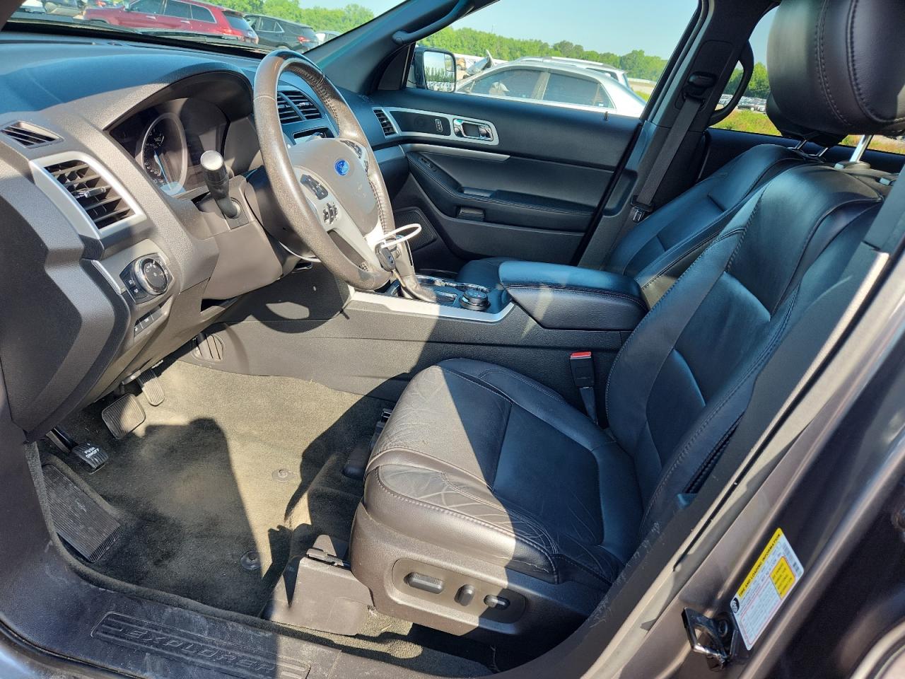 2014 Ford Explorer Xlt Gray vin: 1FM5K8D81EGC24256
