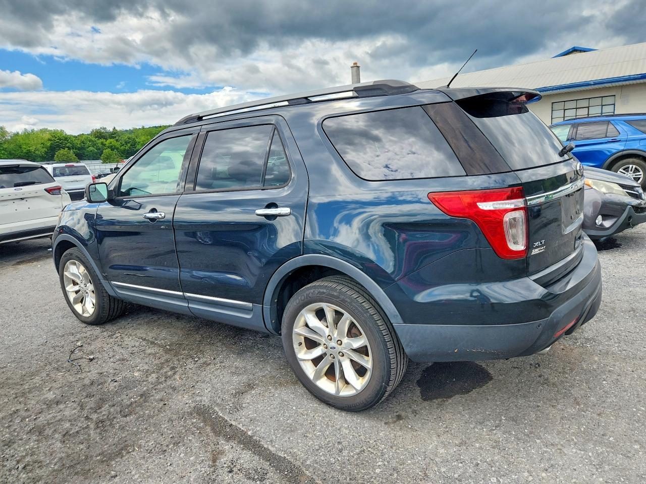 2015 Ford Explorer Xlt Black vin: 1FM5K8D81FGA12605
