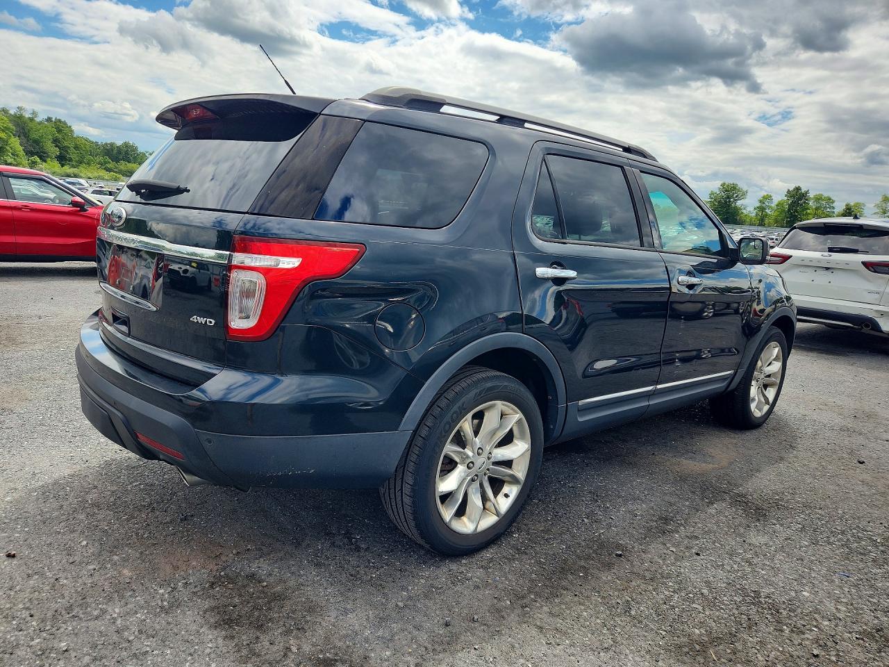 2015 Ford Explorer Xlt Black vin: 1FM5K8D81FGA12605