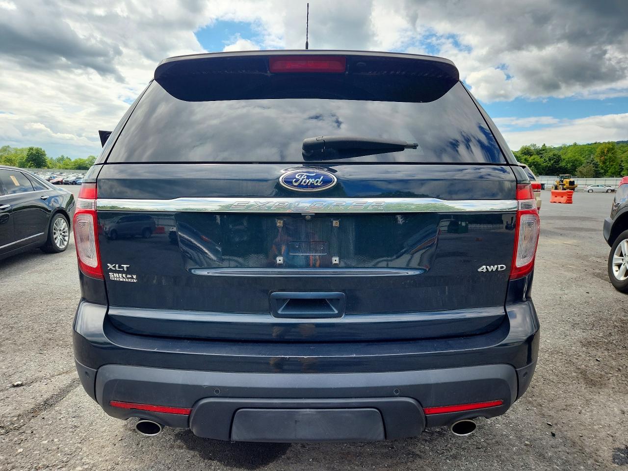2015 Ford Explorer Xlt Black vin: 1FM5K8D81FGA12605
