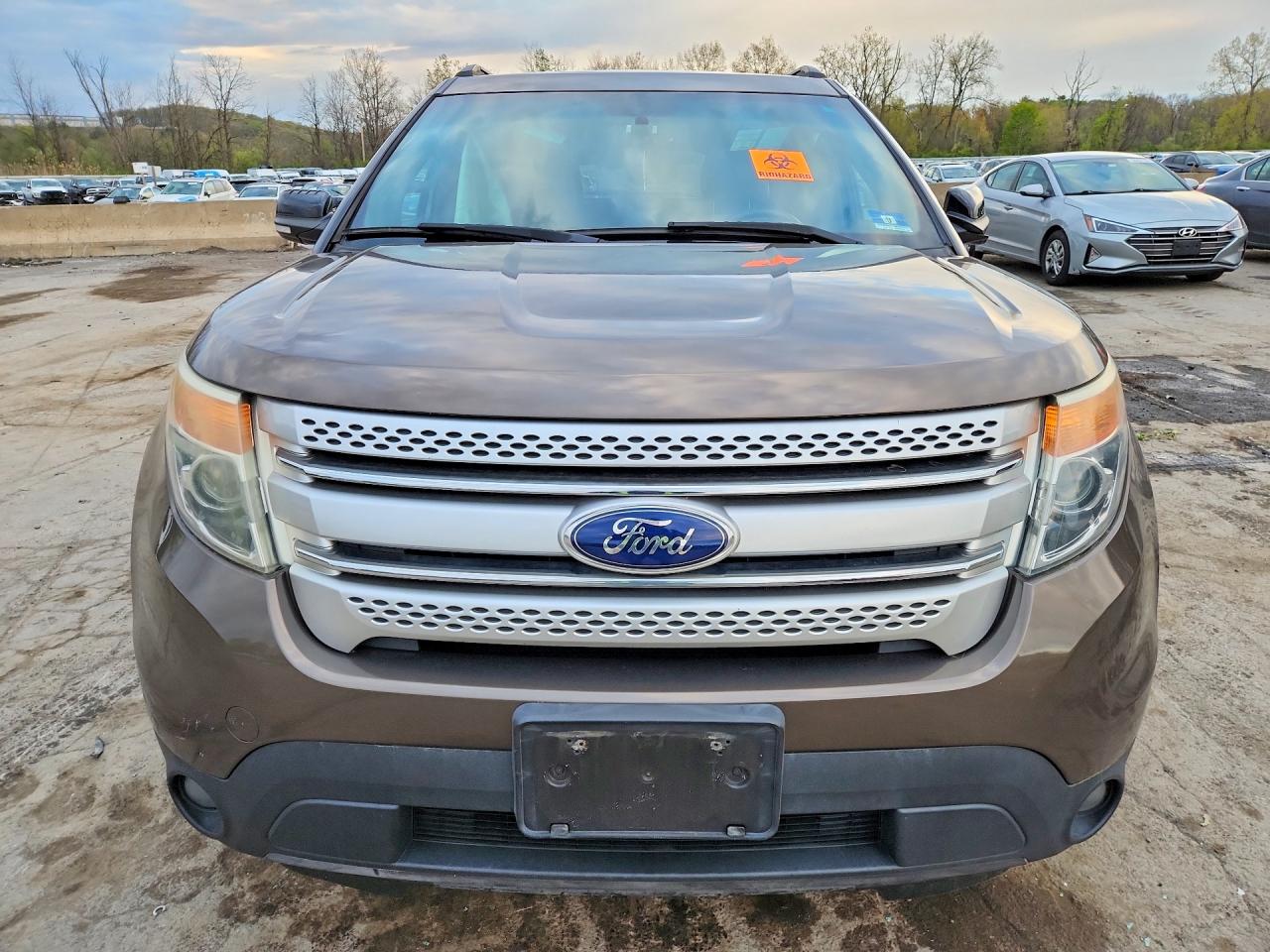 2015 Ford Explorer Xlt Brown vin: 1FM5K8D81FGA30845