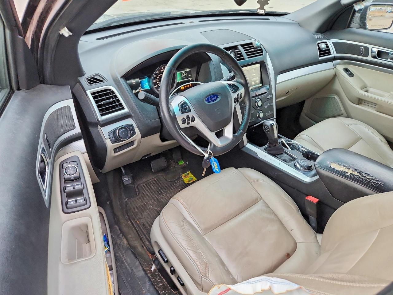 2015 Ford Explorer Xlt Brown vin: 1FM5K8D81FGA30845