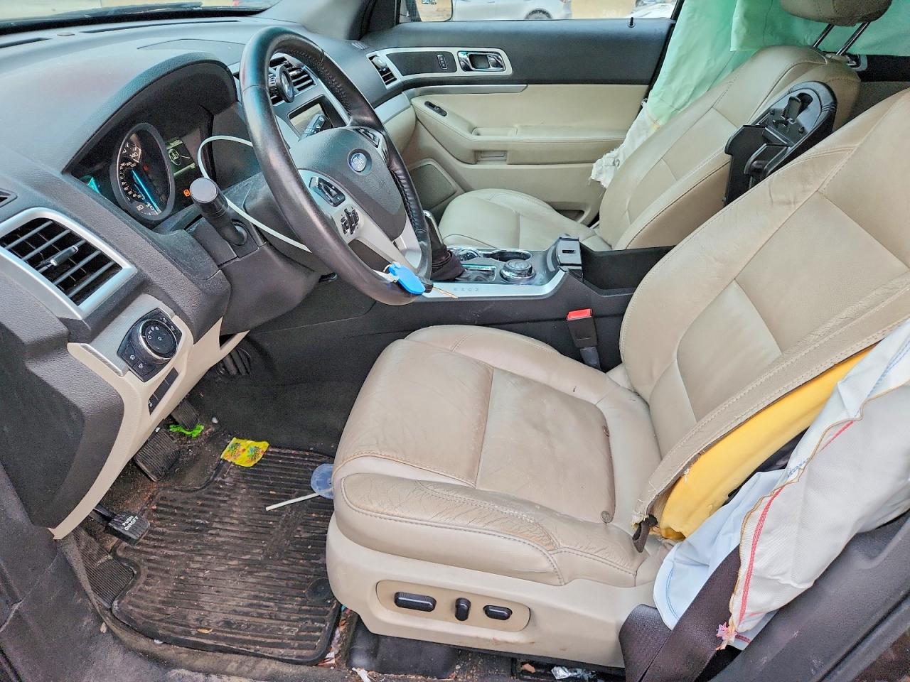 2015 Ford Explorer Xlt Brown vin: 1FM5K8D81FGA30845