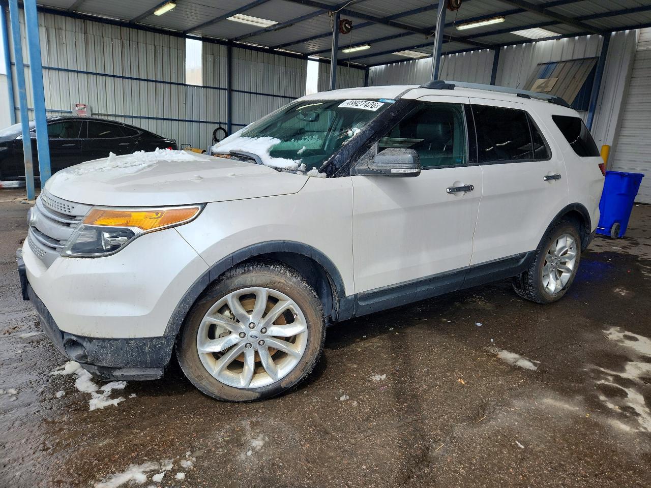 2015 Ford Explorer Xlt Белый vin: 1FM5K8D81FGA40565