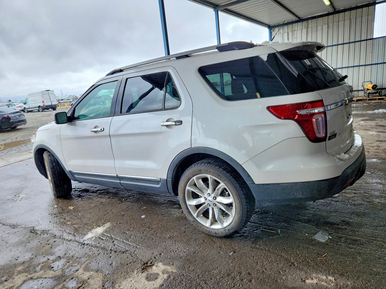 2015 Ford Explorer Xlt Белый vin: 1FM5K8D81FGA40565