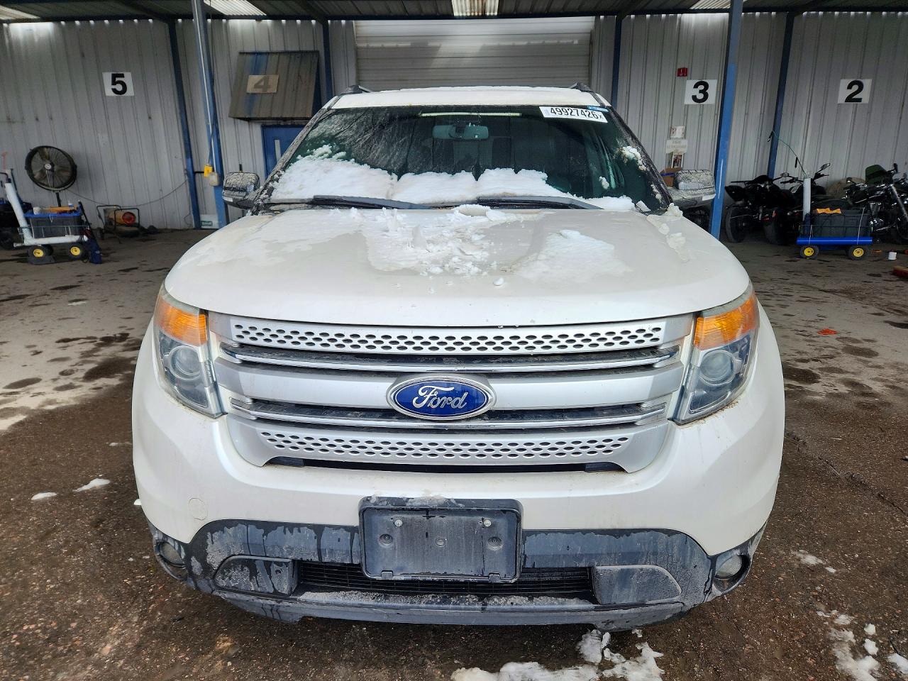 2015 Ford Explorer Xlt Белый vin: 1FM5K8D81FGA40565