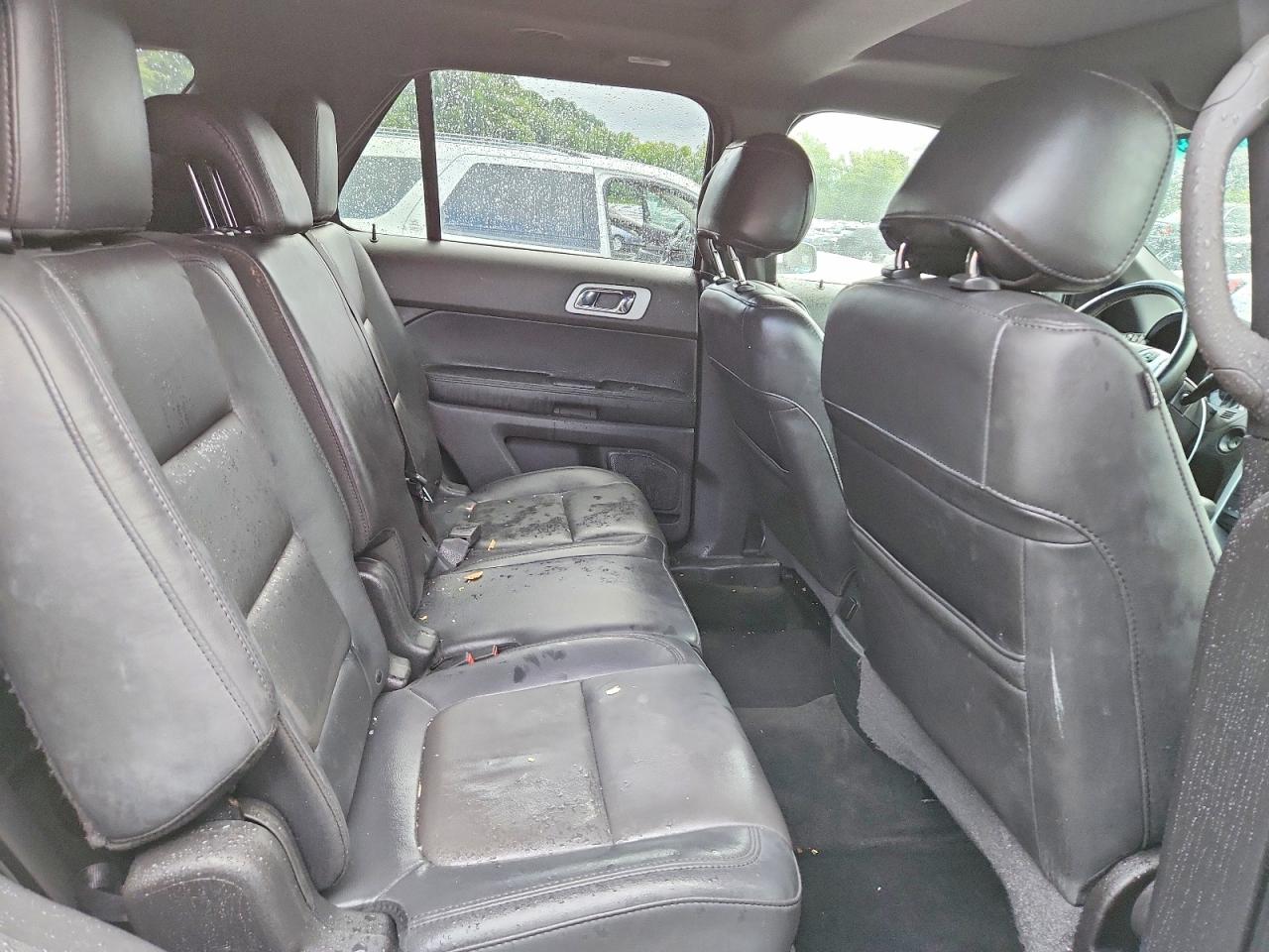 2015 Ford Explorer Xlt White vin: 1FM5K8D81FGC11184