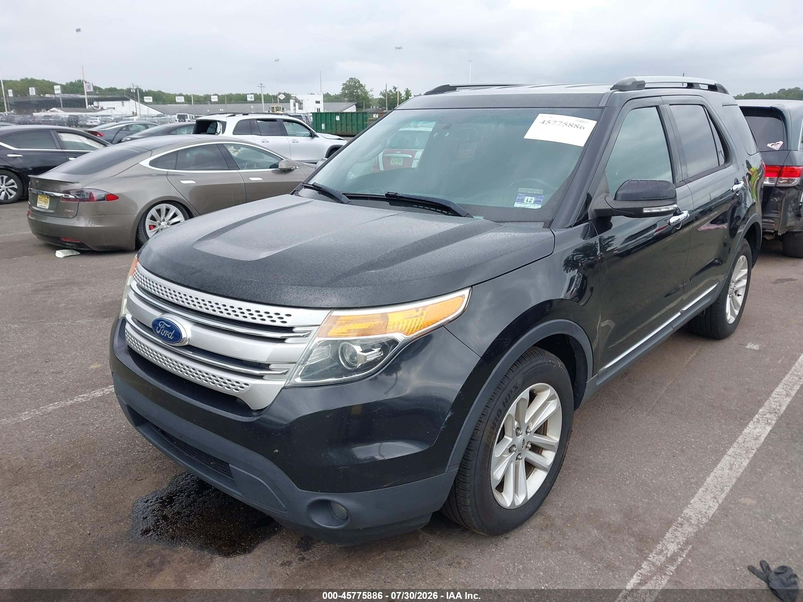 2015 Ford Explorer Xlt Black vin: 1FM5K8D81FGC11251
