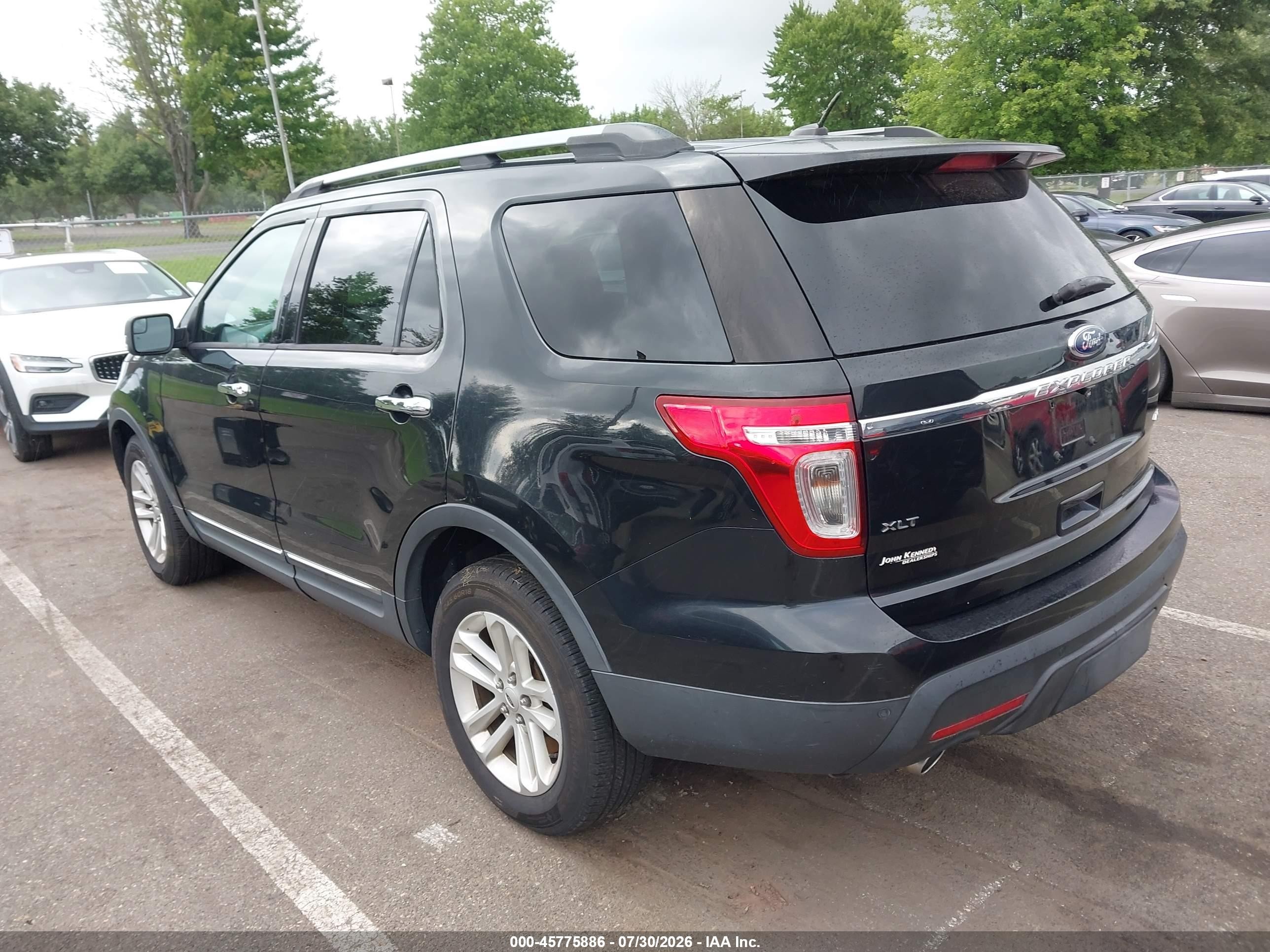 2015 Ford Explorer Xlt Black vin: 1FM5K8D81FGC11251
