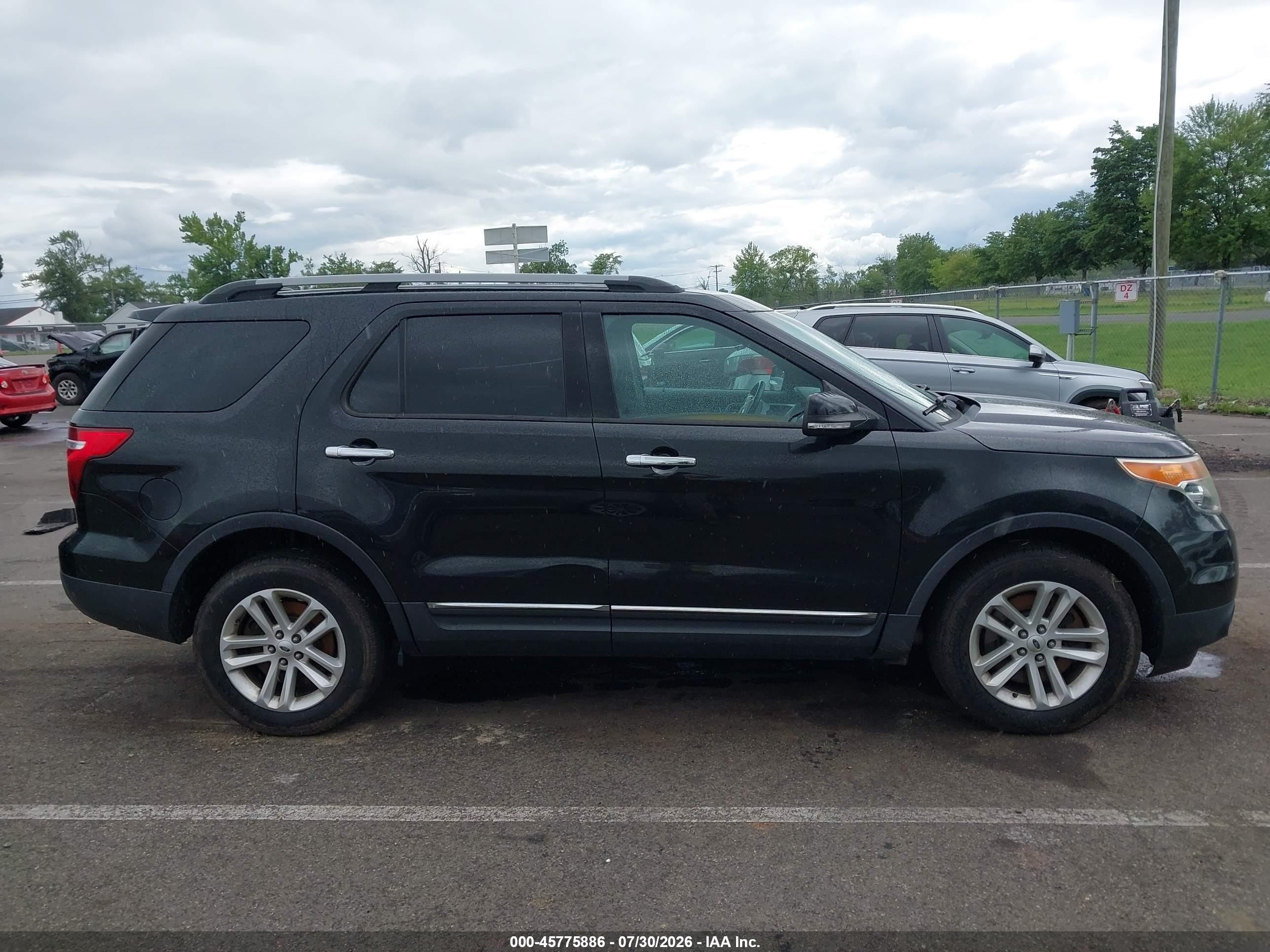 2015 Ford Explorer Xlt Black vin: 1FM5K8D81FGC11251