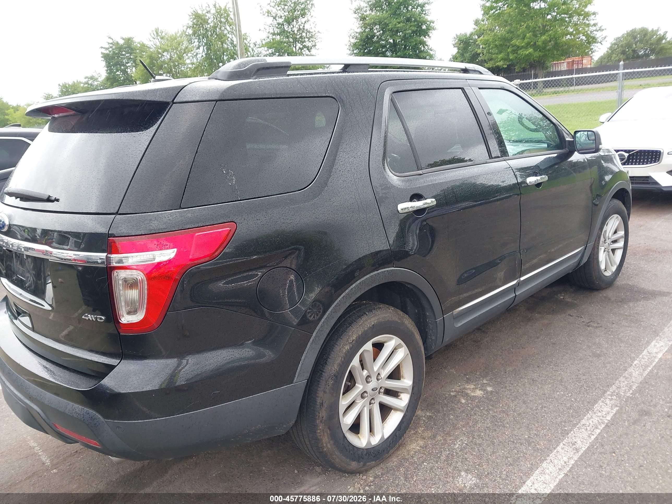 2015 Ford Explorer Xlt Black vin: 1FM5K8D81FGC11251