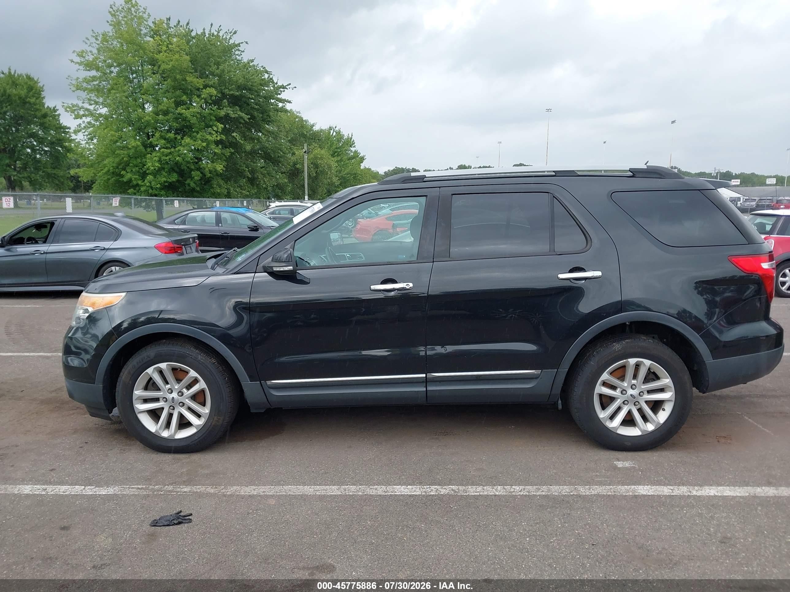 2015 Ford Explorer Xlt Black vin: 1FM5K8D81FGC11251